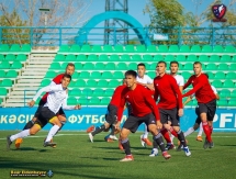 Фоторепортаж с товарищеского матча «Кайсар» — «Байконур» 3:0