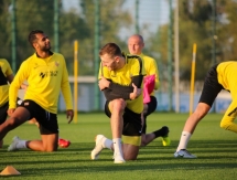 Фоторепортаж с тренировки «Кайрата»