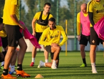 Фоторепортаж с тренировки «Кайрата»