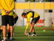 Фоторепортаж с тренировки «Кайрата»