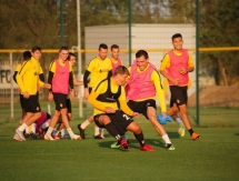 Фоторепортаж с тренировки «Кайрата»