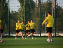 Фоторепортаж с тренировки «Кайрата»