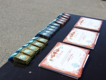 Фоторепортаж с награждения чемпионата РК по летнему биатлону