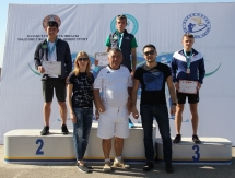 Фоторепортаж с награждения чемпионата РК по летнему биатлону