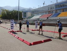 Фоторепортаж с чемпионата РК по летнему биатлону в Алматы