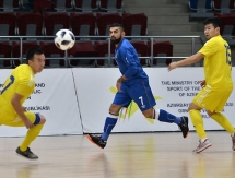 Фоторепортаж с товарищеского матча Азербайджан — Казахстан 1:3