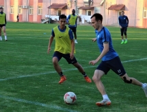 Фоторепортаж с тренировки «Иртыша» в Шымкенте