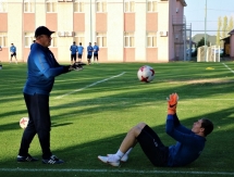 Фоторепортаж с тренировки «Иртыша» в Шымкенте