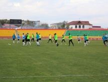 Фоторепортаж с вечерней тренировки «Атырау»