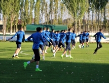 Фоторепортаж с тренировки «Иртыша» в Шымкенте
