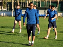 Фоторепортаж с тренировки «Иртыша» в Шымкенте