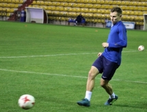 Фоторепортаж с предыгровой тренировки «Иртыша» в Актобе