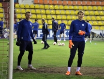 Фоторепортаж с предыгровой тренировки «Иртыша» в Актобе