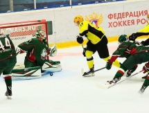 Фоторепортаж с матча ВХЛ «Барс» — «Сарыарка» 4:3