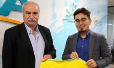 Легенда советского и грузинского футбола посетил офис «Астаны»