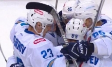 Видео шайб матча КХЛ «Ак Барс» — «Барыс» 4:3