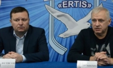 Видео послематчевой пресс-конференции игр чемпионата РК «Иртыш» — «Алматы» 3:1, 2:1