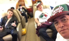 «Канело» прибыл в Лас-Вегас на второй бой с Головкиным