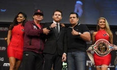 «Канело» отказался посмотреть в глаза Головкину перед вторым супербоем