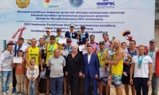 В Алматы определились победители и призеры XXII чемпионата Казахстана по пляжному волейболу