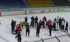 Видео тренировки «Торпедо» перед матчем с «Торосом»