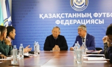 В офисе КФФ состоялось совещание по проекту «Казахстанская футбольная Лига 8×8»