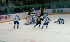 Видеообзор матча ВХЛ «Сарыарка» — «Нефтяник» 2:3 ОТ