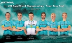 «Астана» — в десятке лидеров командной гонки на чемпионате мира