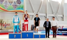 Армейские гимнасты успешно выступили на чемпионате Казахстана в Алматы
