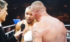 Несостоявшийся соперник Головкина устроил перепалку с соперником после досрочной победы