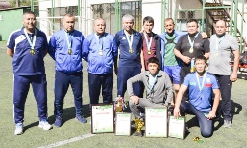 В Жамбылской области завершился чемпионат Лиги любителей футбола