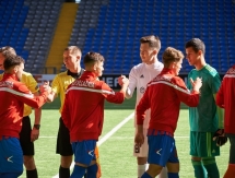 Фоторепортаж с матча Юношеской лиги УЕФА «Астана» — «Влазния» 3:1