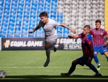 Фоторепортаж с матча Юношеской лиги УЕФА «Астана» — «Влазния» 3:1