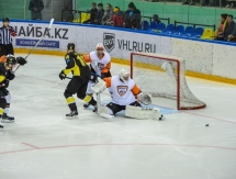 Фоторепортаж с матча ВХЛ «Сарыарка» — «Ермак» 4:1
