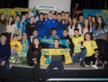 Футболисты «Астаны» встретились с фан-клубом