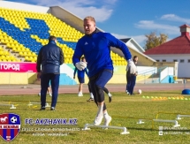 Фоторепортаж с тренировки «Акжайыка»