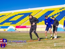 Фоторепортаж с тренировки «Акжайыка»