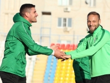 Фоторепортаж с предыгровой тренировки «Атырау»