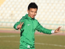 Фоторепортаж с предыгровой тренировки «Атырау»