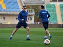 Фоторепортаж с предыгровой тренировки «Иртыша» в Алматы