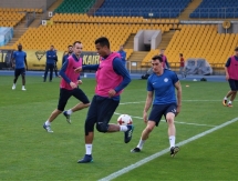 Фоторепортаж с предыгровой тренировки «Иртыша» в Алматы