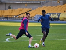 Фоторепортаж с предыгровой тренировки «Иртыша» в Алматы