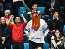 Фоторепортаж с матча КХЛ «Барыс» — «Адмирал» 2:0
