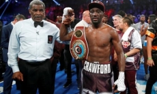 Кроуфорд оформил нокаут на последних секундах боя и защитил титул чемпиона мира в весе Елеусинова