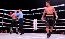 Видео боя, в котором Данияр Елеусинов за раунд нокаутировал американца