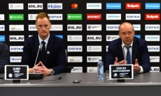 Видео послематчевой пресс-конференции игры КХЛ «Барыс» — «Динамо» Минск 3:1