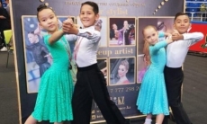 Кокшетауцы блеснули на международном турнире по спортивным бальным танцам