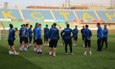 Фоторепортаж с предыгровой тренировки «Иртыша» в Алматы