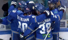 Видео шайб матча КХЛ «Барыс» — «Витязь» 3:1