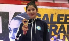 Казахстанская таэквондистка завоевала «золото» международного турнира в Белграде